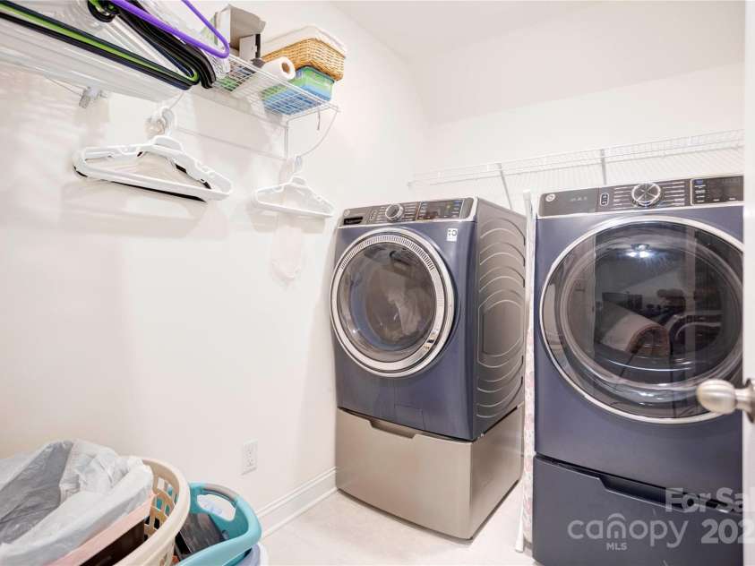 3941 Rothwood Lane, Harrisburg, NC 28075.  MLS# CAR4231989, YatesRealty ID 10152. Full-sized laundry room