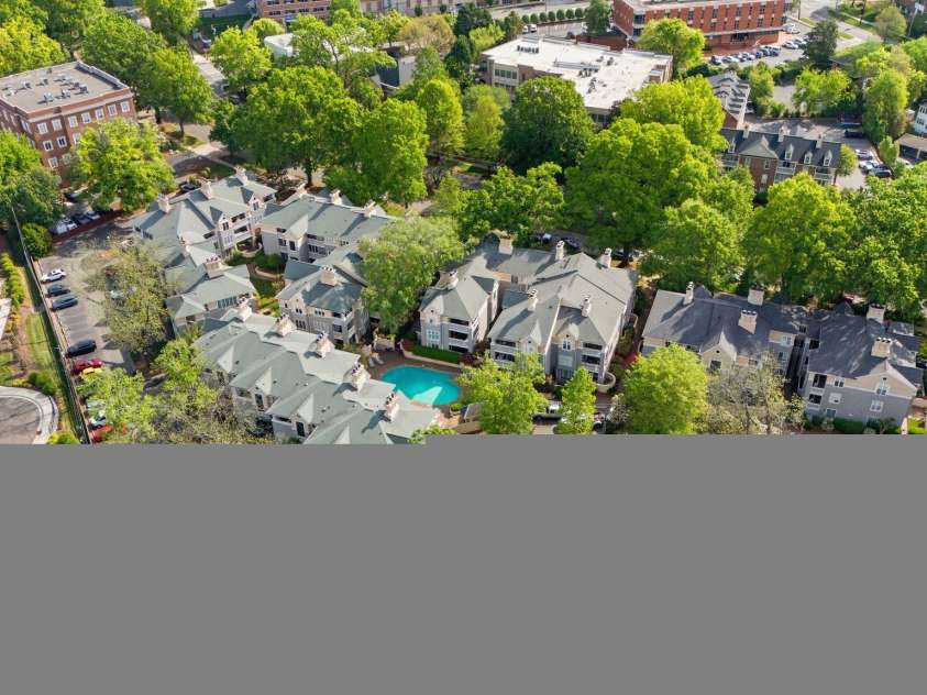 308 Queens Road, Charlotte, NC 28204.  MLS# CAR4367696, YatesRealty ID 10165. Overhead View