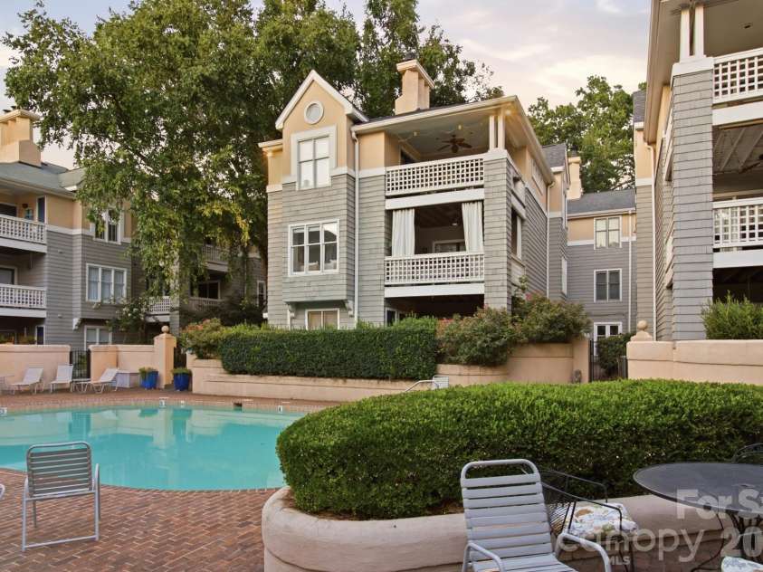 308 Queens Road, Charlotte, NC 28204.  MLS# CAR4414478, YatesRealty ID 10165. Pool Area