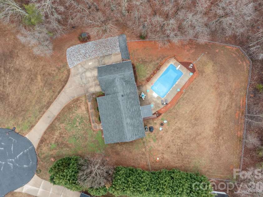 3156 Teresa Drive, Lincolnton, NC 28092.  MLS# CAR4350524, YatesRealty ID 10169. Aerial