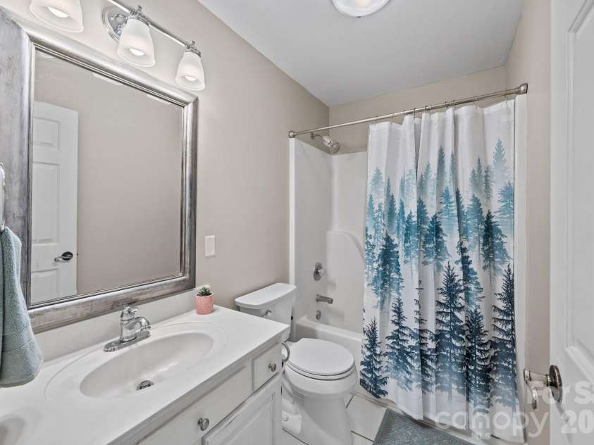 3156 Teresa Drive, Lincolnton, NC 28092.  MLS# CAR4350524, YatesRealty ID 10169. Guest bathroom - main