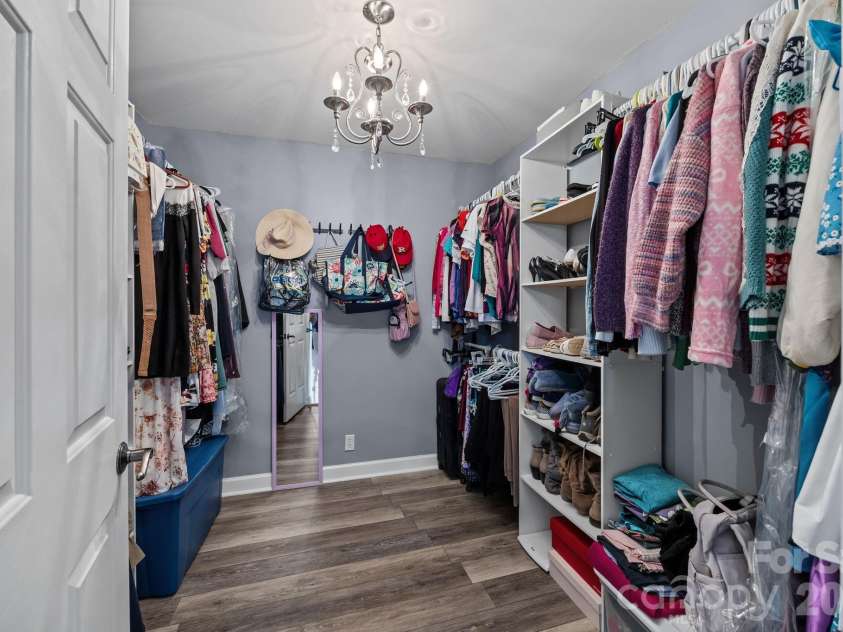3156 Teresa Drive, Lincolnton, NC 28092.  MLS# CAR4350524, YatesRealty ID 10169. Primary Closet