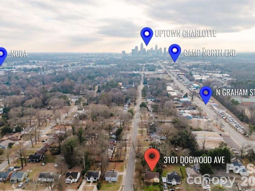 3101 Dogwood Avenue, Charlotte, NC 28206.  MLS# CAR4362339, YatesRealty ID 10170. 