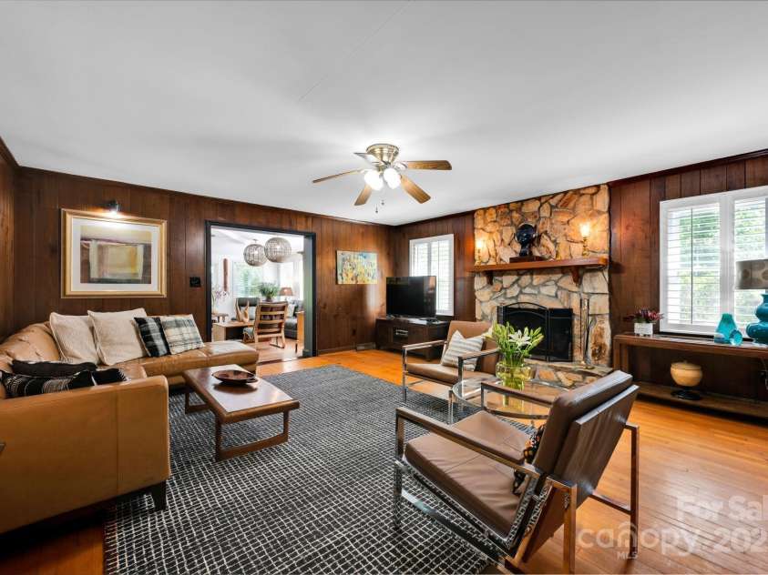 4937 Broken Saddle Lane, Charlotte, NC 28226.  MLS# CAR4244000, YatesRealty ID 10175. AMAZING huge family room with wood burning stone fireplace. You have to see this room in person!