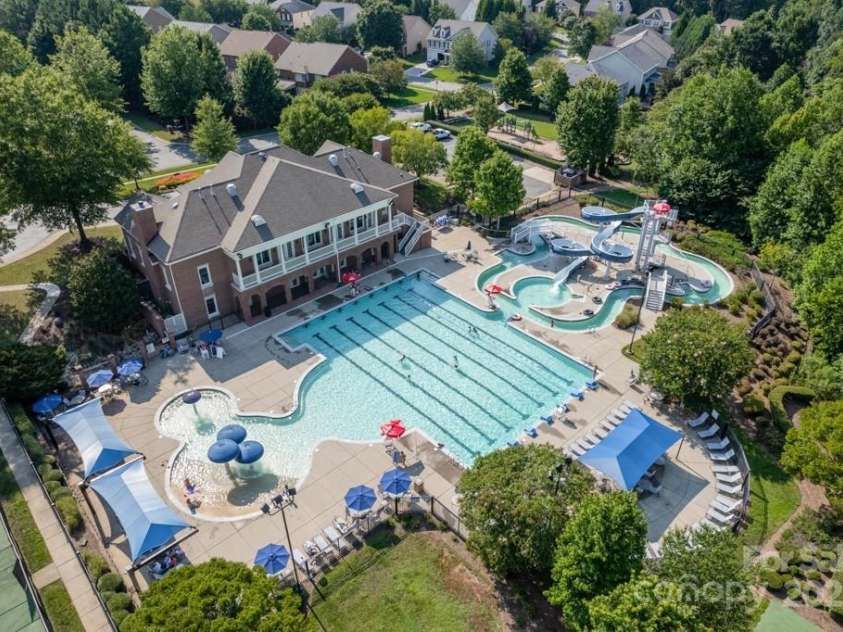 3306 Delamere Drive, Matthews, NC 28104.  MLS# CAR4247095, YatesRealty ID 10176. Brookhaven Pool and Amenities. 3 Tennis courts, 2 playgrounds, 1 basketball court.