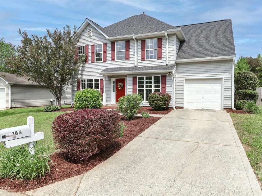 183 Bellelaine Drive, Mooresville, NC 28115.  MLS# CAR4252282, YatesRealty ID 10177. 