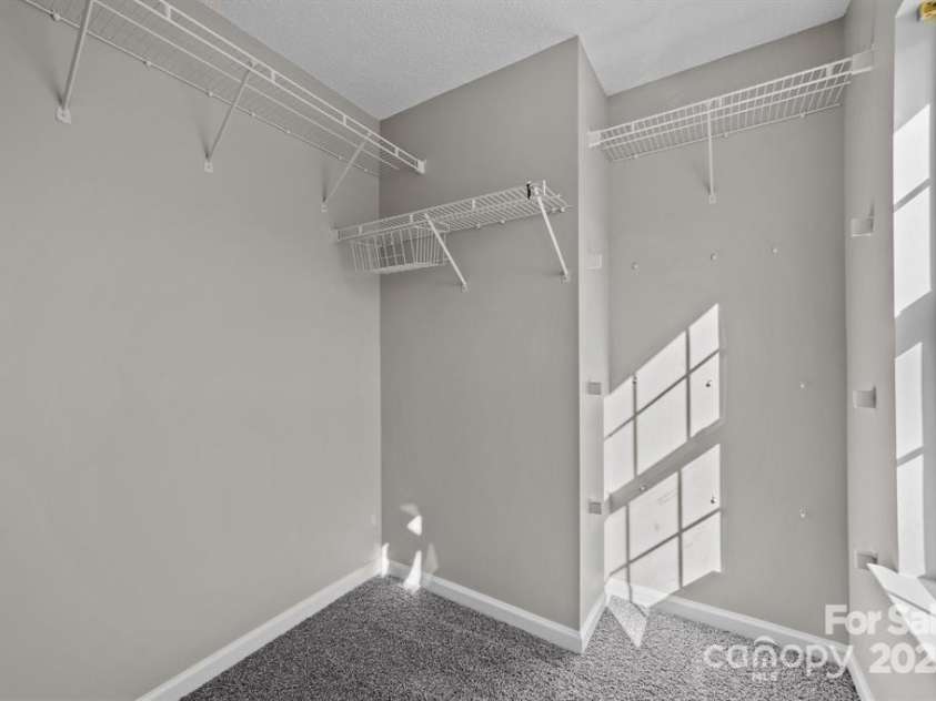 183 Bellelaine Drive, Mooresville, NC 28115.  MLS# CAR4252282, YatesRealty ID 10177. Primary Bedroom Closet