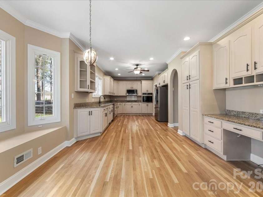 8380 Rocky River Road, Harrisburg, NC 28075.  MLS# CAR4359781, YatesRealty ID 10177. Dining room