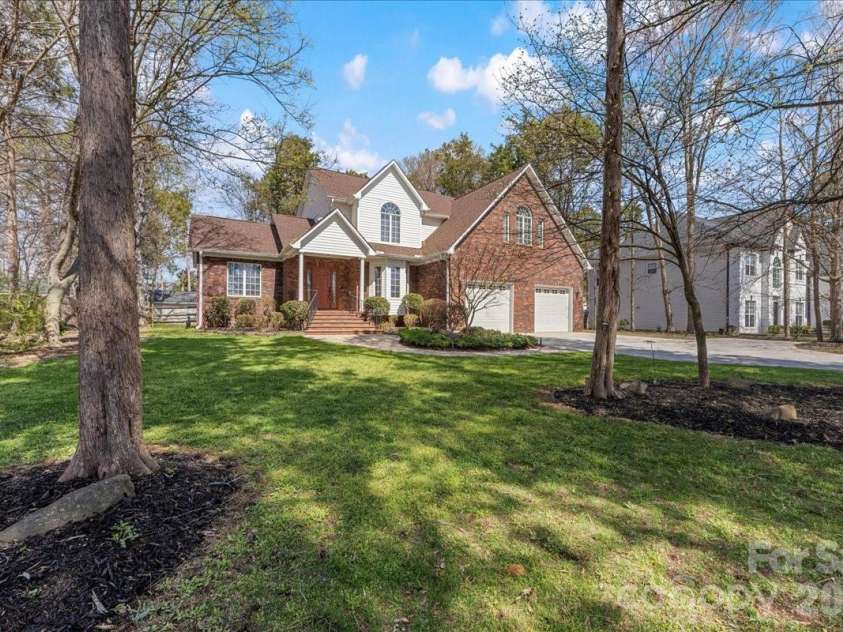 8380 Rocky River Road, Harrisburg, NC 28075.  MLS# CAR4359781, YatesRealty ID 10177. Front exterior