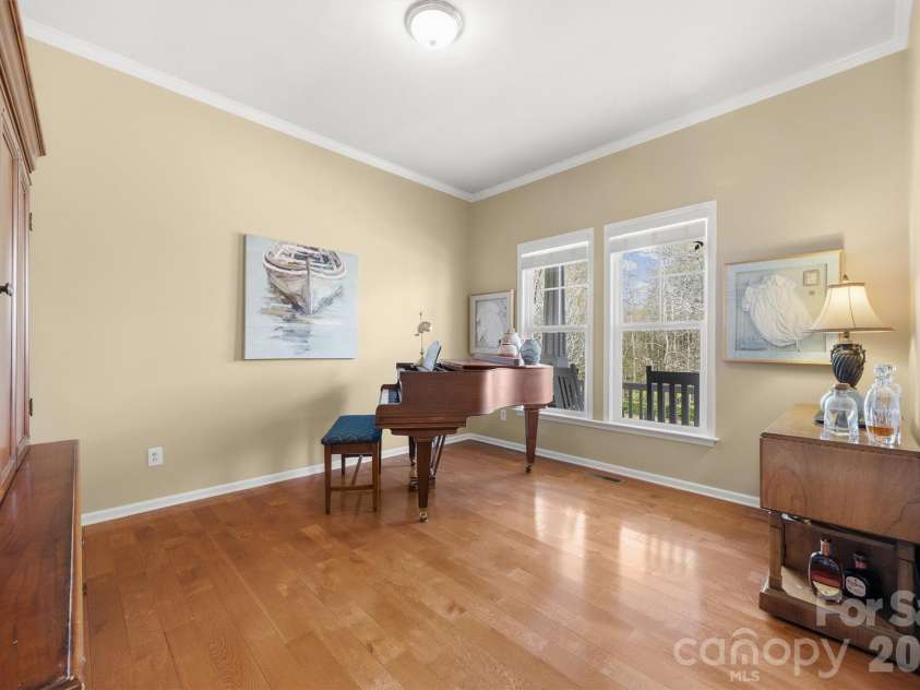1132 Aringill Lane, Matthews, NC 28104.  MLS# CAR4361071, YatesRealty ID 10178. Living/flex room.