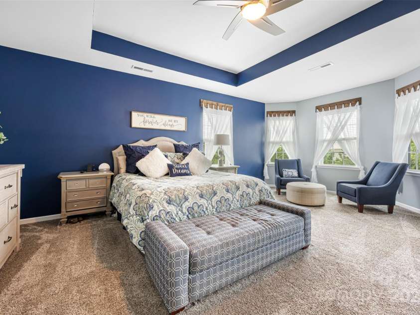487 Hawks Creek Parkway, Fort Mill, SC 29708.  MLS# CAR4246089, YatesRealty ID 10180. Primary bedroom
