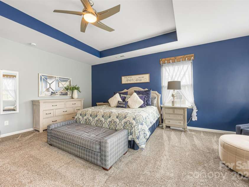 487 Hawks Creek Parkway, Fort Mill, SC 29708.  MLS# CAR4246089, YatesRealty ID 10180. Primary bedroom