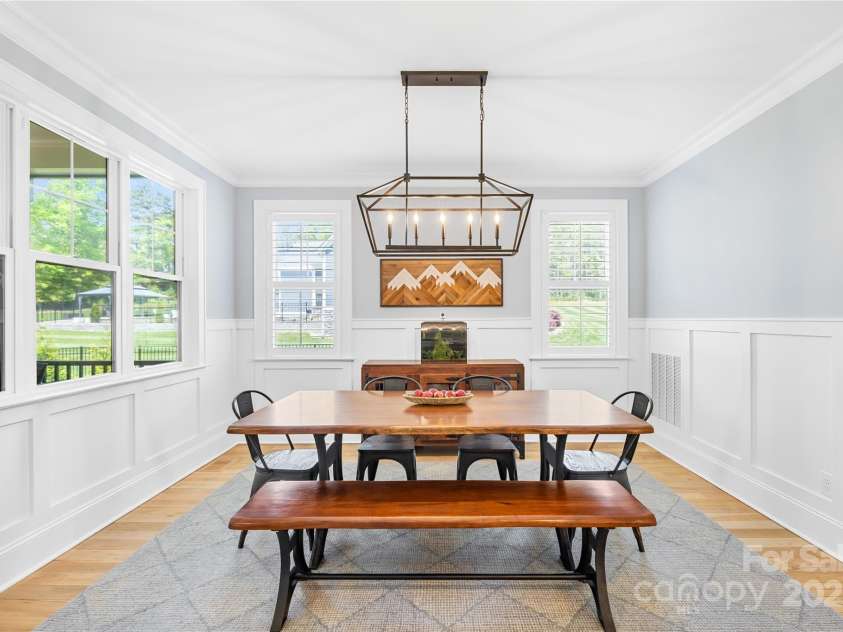 108 Castleview Lane, Mooresville, NC 28115.  MLS# CAR4246453, YatesRealty ID 10181. Dining room