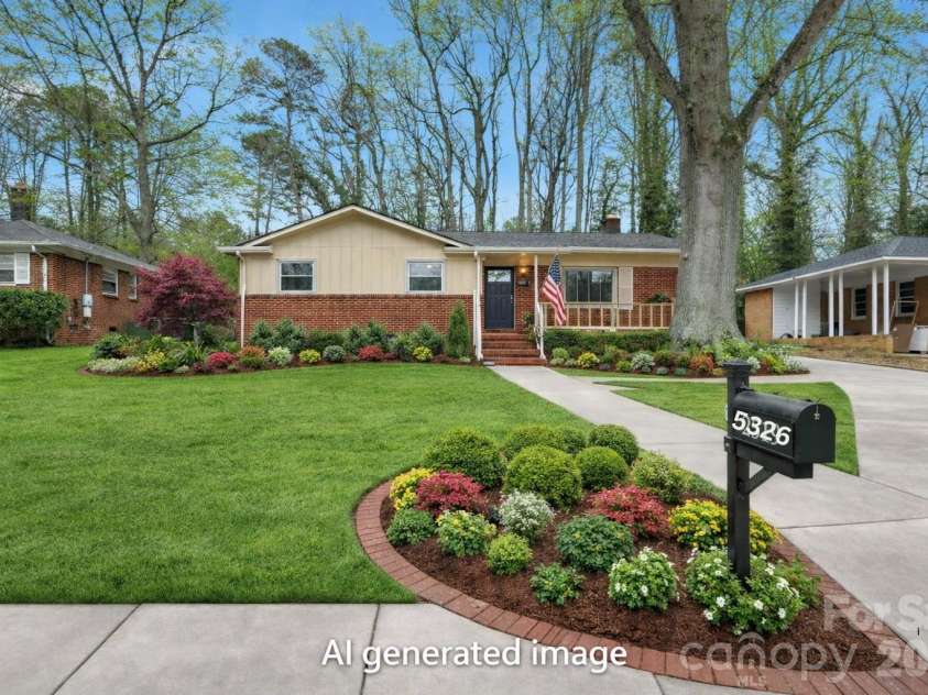 5326 Dolphin Lane, Charlotte, NC 28215.  MLS# CAR4333511, YatesRealty ID 10184. 