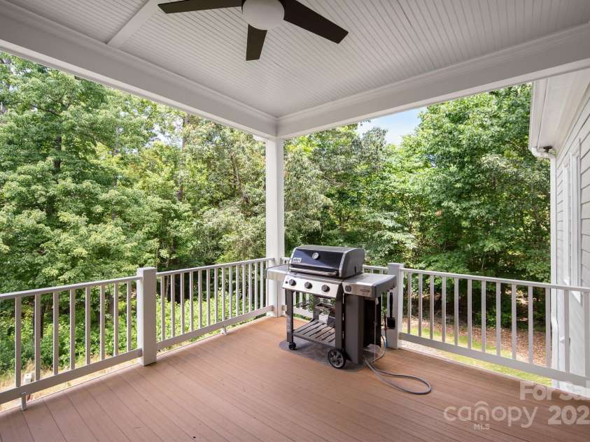 591 Emerald Isle Court, Lexington, NC 27292.  MLS# CAR4245365, YatesRealty ID 10185. Porch facing the lake(Main Level)