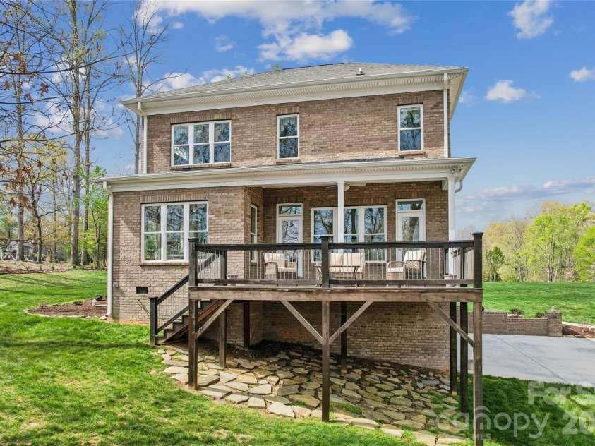 902 Bridgewater Drive, Monroe, NC 28112.  MLS# CAR4361236, YatesRealty ID 10198. Back of Home