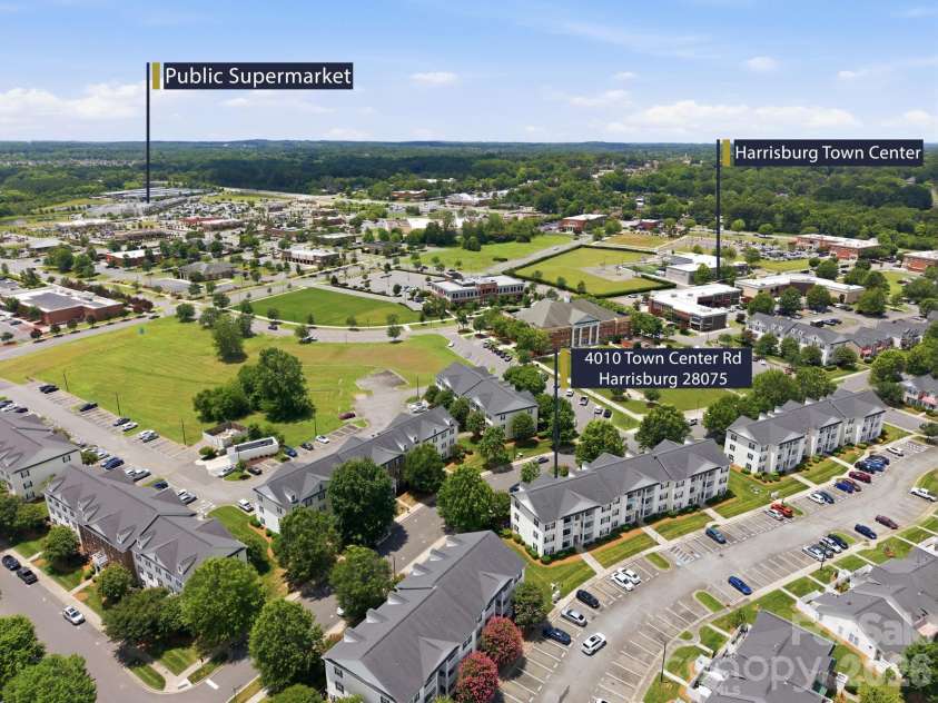 4010 Town Center Road, Harrisburg, NC 28075.  MLS# CAR4396336, YatesRealty ID 10200. 