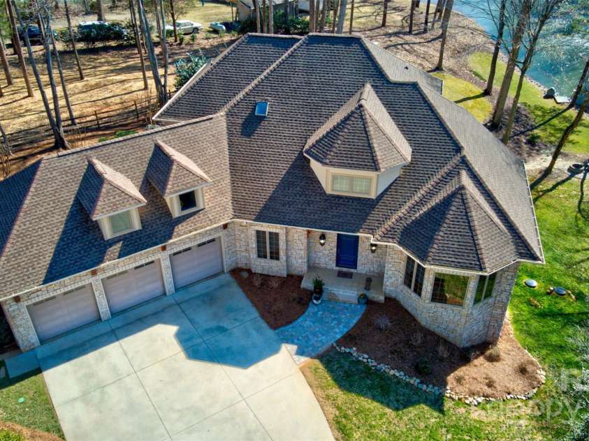 301 Agnew Road, Mooresville, NC 28117.  MLS# CAR4167254, YatesRealty ID 10216. Aerial