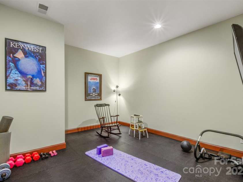 301 Agnew Road, Mooresville, NC 28117.  MLS# CAR4167254, YatesRealty ID 10216. Exercise Room