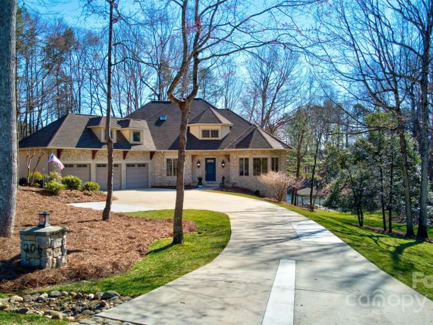 301 Agnew Road, Mooresville, NC 28117.  MLS# CAR4167254, YatesRealty ID 10216. View From Street