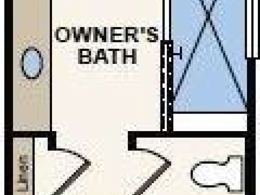 215 Hogan's Valley Way, Salisbury, NC 28144.  MLS# CAR4254465, YatesRealty ID 10221. Primary bath layout