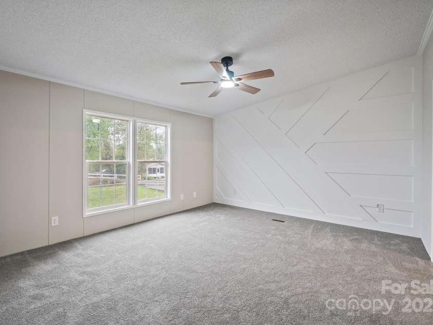 1005 Praley Street, Valdese, NC 28690.  MLS# CAR4245683, YatesRealty ID 10225. Primary Bedroom