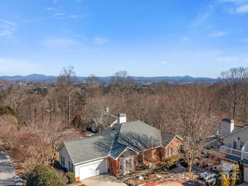 608 Carriage Commons Drive, Hendersonville, NC 28791.  MLS# CAR4215981, YatesRealty ID 10235. Majestic mountains