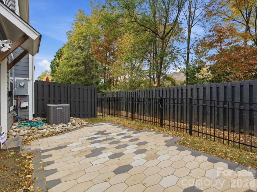 8018 Houser Street, Cornelius, NC 28031.  MLS# CAR4321846, YatesRealty ID 10235. Very private