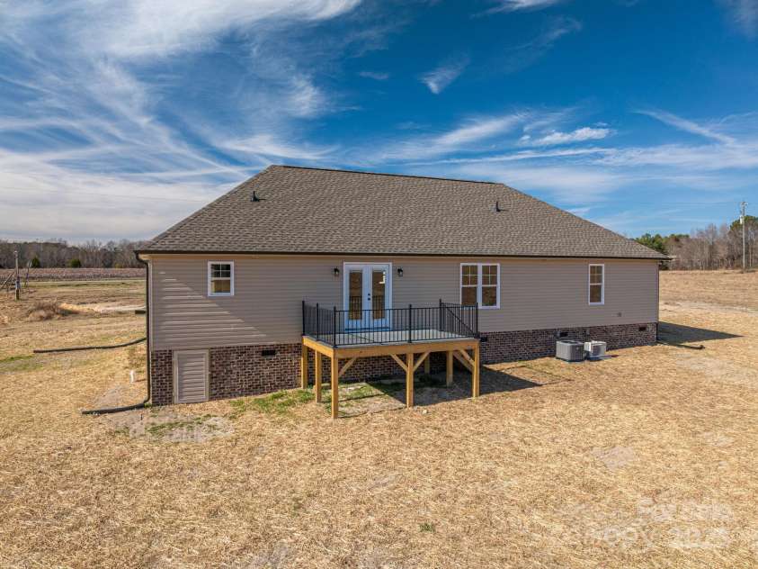 1156 Walker Branch Road, Lincolnton, NC 28092.  MLS# CAR4312152, YatesRealty ID 1025. Rear View