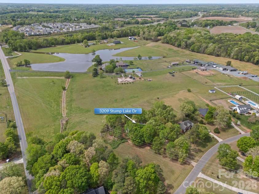 3209 Stump Lake Drive, Monroe, NC 28110.  MLS# CAR4350800, YatesRealty ID 10255. 