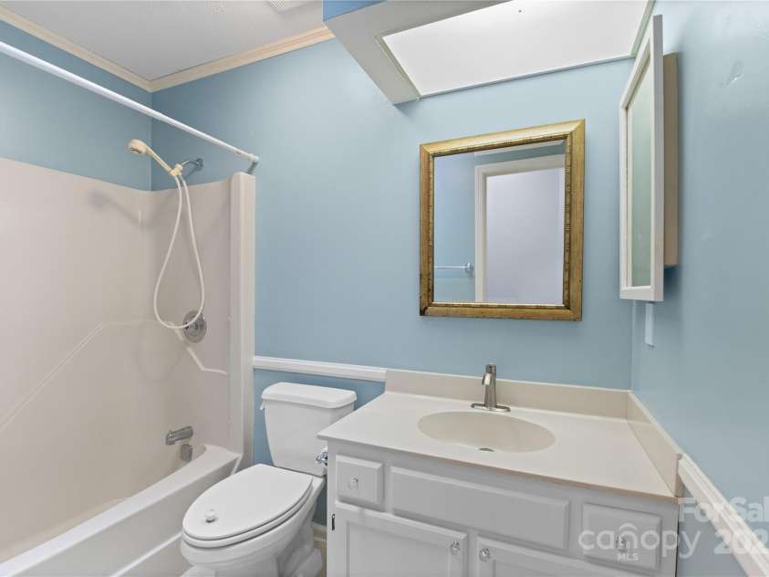 129 Exeter Court, Hendersonville, NC 28791.  MLS# CAR4299063, YatesRealty ID 10256. 2nd full bathroom