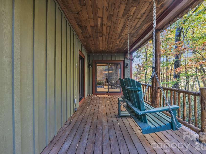 89 Springhouse Drive, Elk Park, NC 28622.  MLS# CAR4310955, YatesRealty ID 10258. Lower-level Patio 