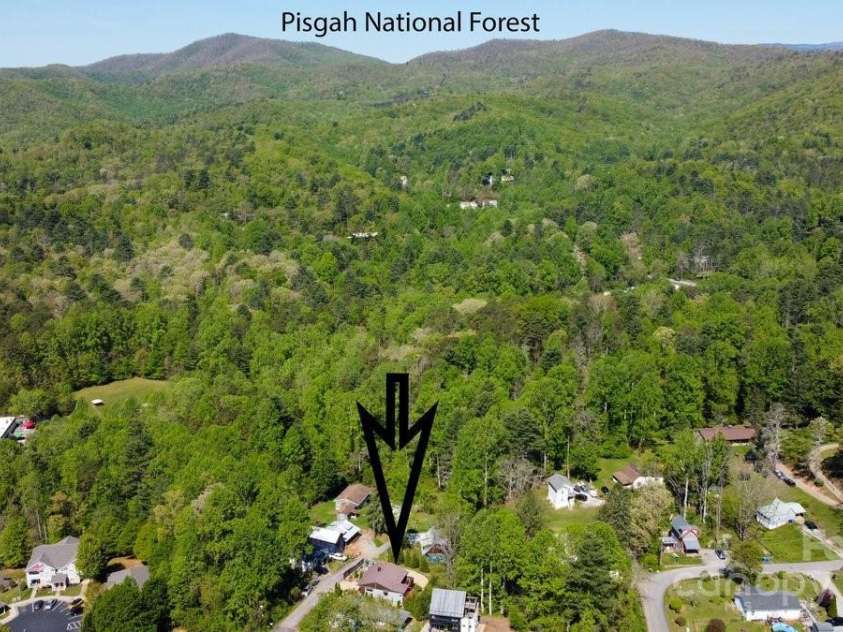 206 West Lane, Brevard, NC 28712.  MLS# CAR4226105, YatesRealty ID 10261. Right next to untouched land and Pisgah forest.