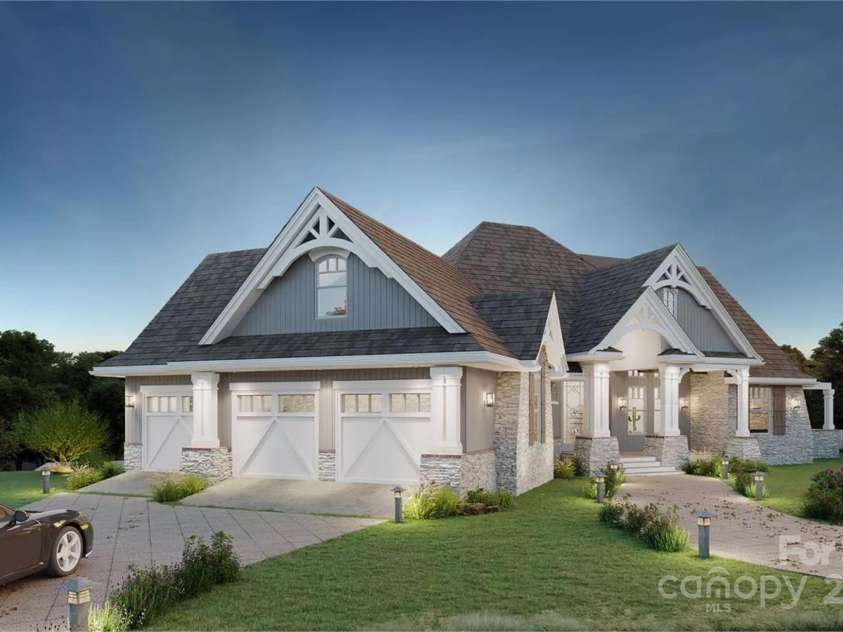 5741 Lake Pointe Drive, Granite Falls, NC 28630.  MLS# CAR4327372, YatesRealty ID 1027. 3 car garage (Representative photo)