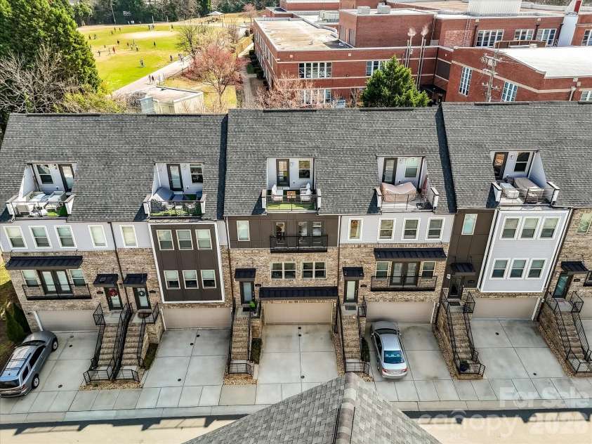 17043 Soho Drive, Charlotte, NC 28204.  MLS# CAR4353173, YatesRealty ID 10270. Drone View