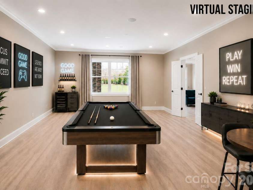 1105 Giacomo Drive, Waxhaw, NC 28173.  MLS# CAR4346410, YatesRealty ID 10275. Game room, and entertaining hub.