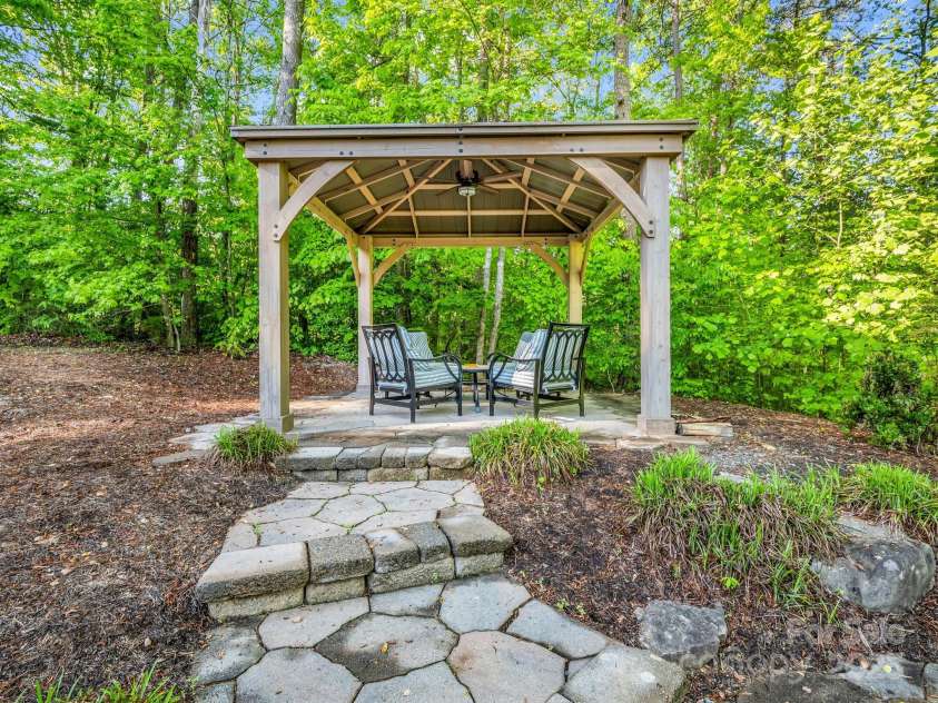 39 Rambling Creek, Tryon, NC 28782.  MLS# CAR4233554, YatesRealty ID 10275. Gazebo
