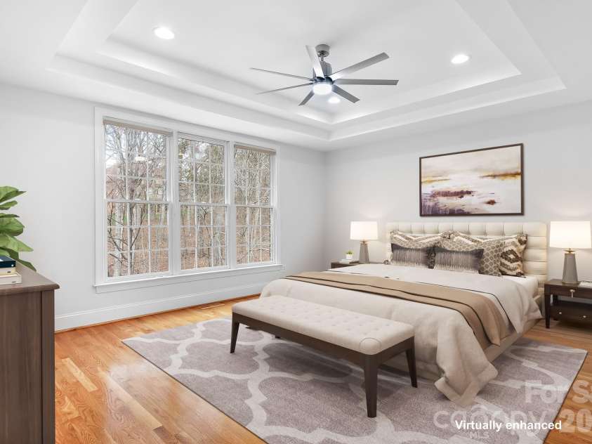 4247 Old Course Drive, Charlotte, NC 28277.  MLS# CAR4346855, YatesRealty ID 10282. Primary on Main Level (Virtual Staging)