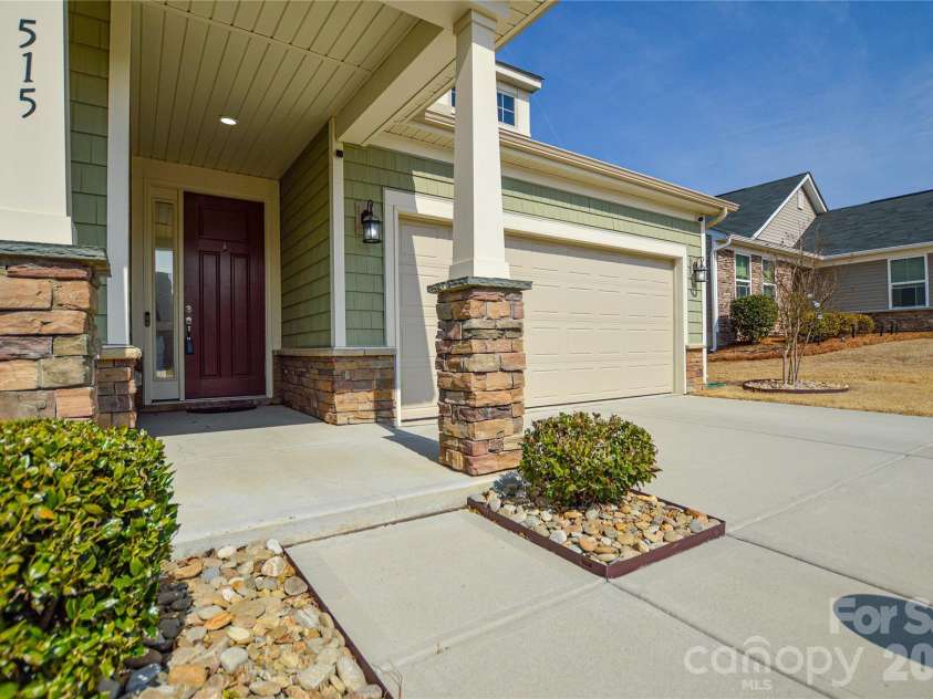 515 Cherry Blossom Avenue, Concord, NC 28027.  MLS# CAR4352090, YatesRealty ID 10288. Home Entry