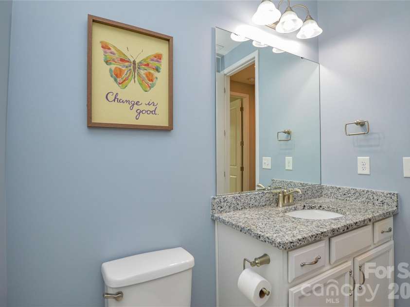 515 Cherry Blossom Avenue, Concord, NC 28027.  MLS# CAR4352090, YatesRealty ID 10288. Main Level Full Bathroom