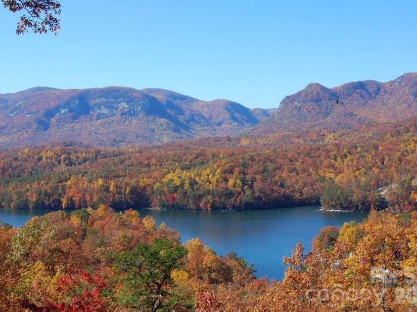 109 Overlook Point Lane, Lake Lure, NC 28746.  MLS# CAR4336925, YatesRealty ID 1029. Fall Photo 1 of 2