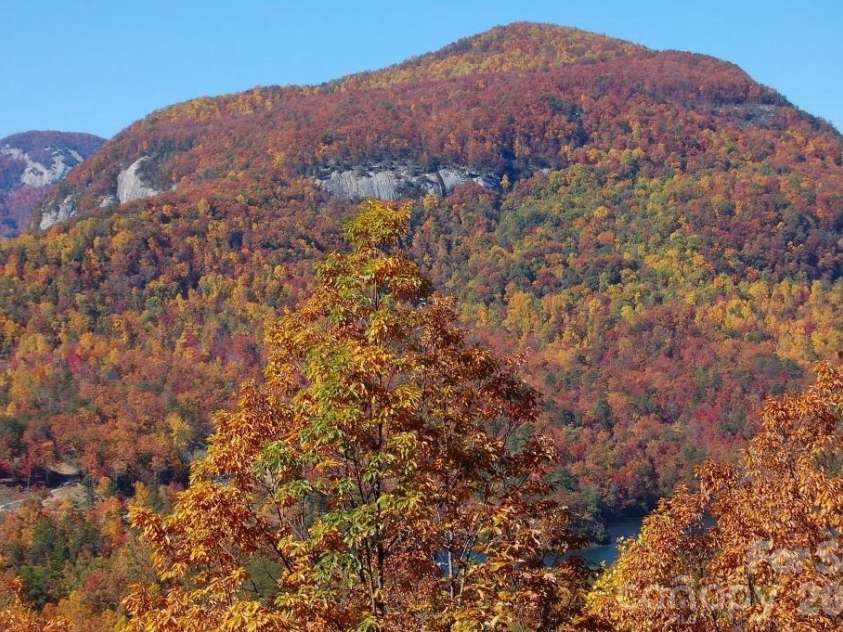 109 Overlook Point Lane, Lake Lure, NC 28746.  MLS# CAR4336925, YatesRealty ID 1029. Fall Photo 2 of 2