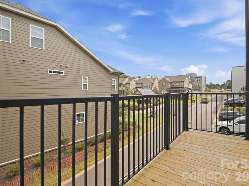7052 Westrow Avenue, Charlotte, NC 28278.  MLS# CAR4352081, YatesRealty ID 10297. 2nd Floor Balcony