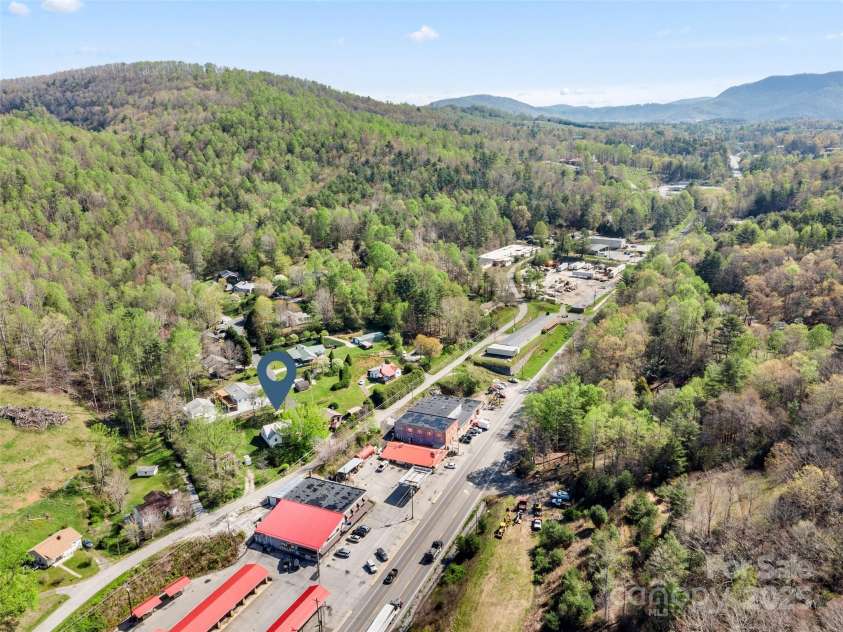 377 Cabin Road, Spruce Pine, NC 28777.  MLS# CAR4256421, YatesRealty ID 103. Overhead 1