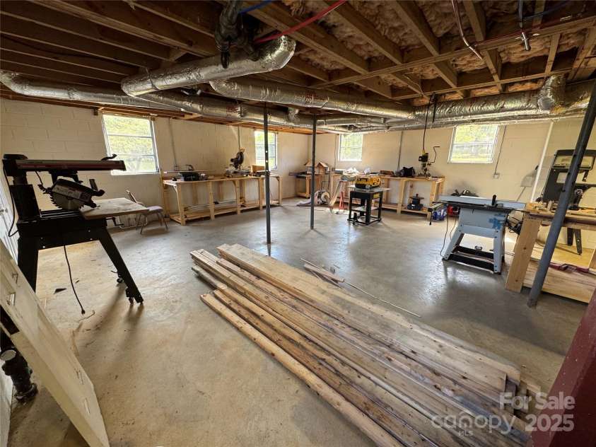 1012 Burrage Road, Concord, NC 28025.  MLS# CAR4247416, YatesRealty ID 10307. Basement