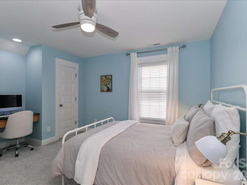 3368 Keady Mill Loop, Kannapolis, NC 28081.  MLS# CAR4357702, YatesRealty ID 10307. Bedroom 2 with built-in desk area