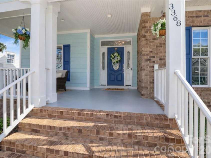 3368 Keady Mill Loop, Kannapolis, NC 28081.  MLS# CAR4357702, YatesRealty ID 10307. Front porch