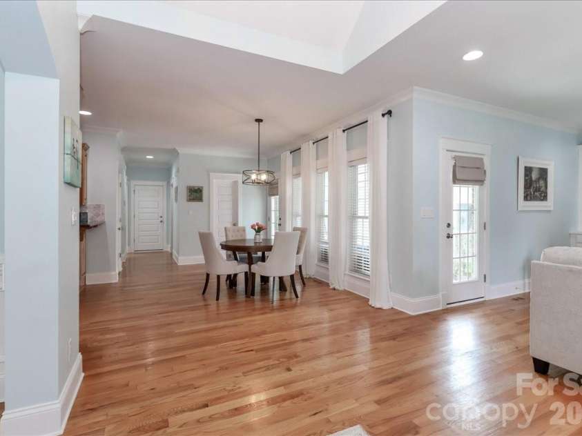 3368 Keady Mill Loop, Kannapolis, NC 28081.  MLS# CAR4357702, YatesRealty ID 10307. View into the breakfast area from the foyer