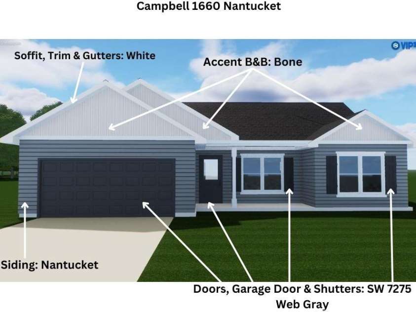 6190 Lowder Road, Salisbury, NC 28147.  MLS# CAR4131836, YatesRealty ID 1031. Exterior Color Selections