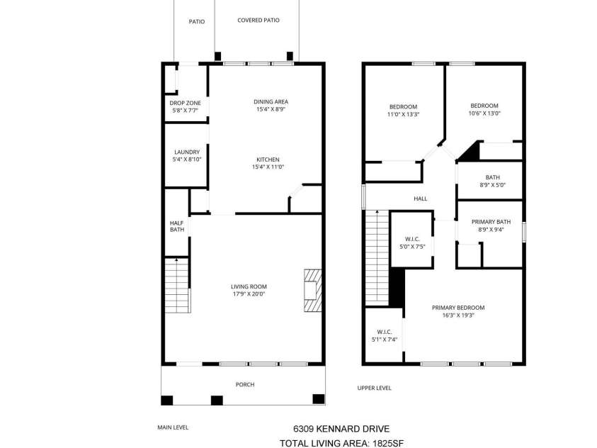 6309 Kennard Drive, Charlotte, NC 28216.  MLS# CAR4364364, YatesRealty ID 10310. 